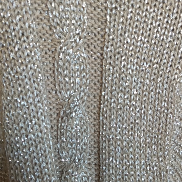Bolero- Gold Shimmer Sweater - Picture 3 of 4